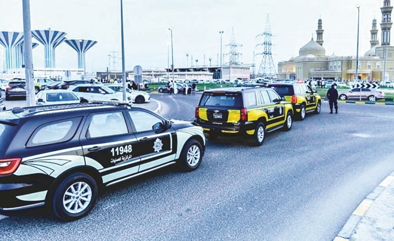 ضبط 80 مطلوباً و28 مركبة و14 شخصاً دون إثبات ورصد 4333 مخالفة مرورية