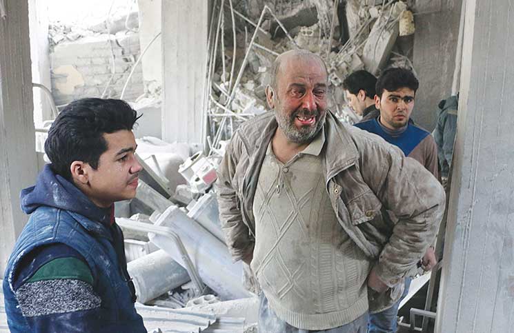 «جحيم على الأرض» .. بالغوطة الشرقية .. والمجازر لليوم الخامس