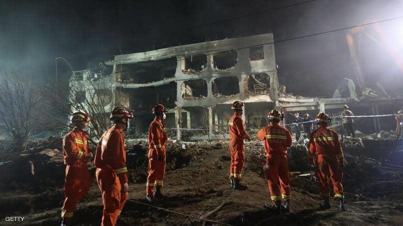 الصين.. 18 قتيلا وانهيار منازل ومصانع جراء انفجار هائل