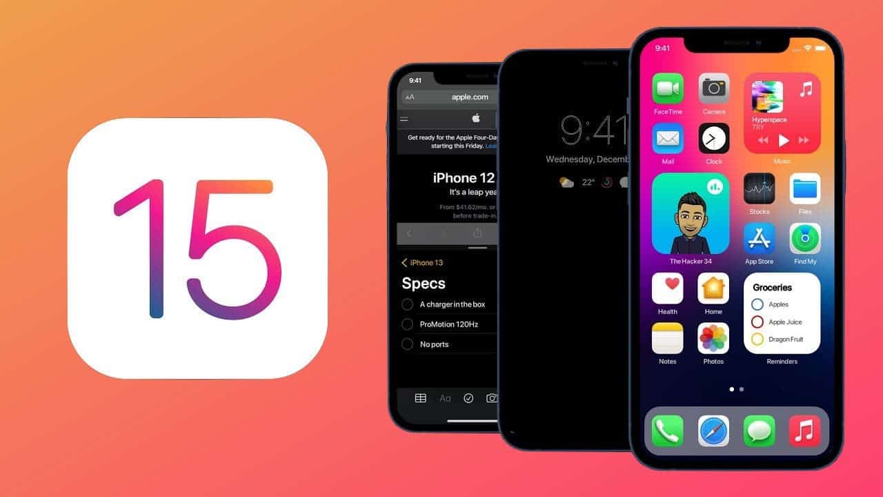     iOS 15 